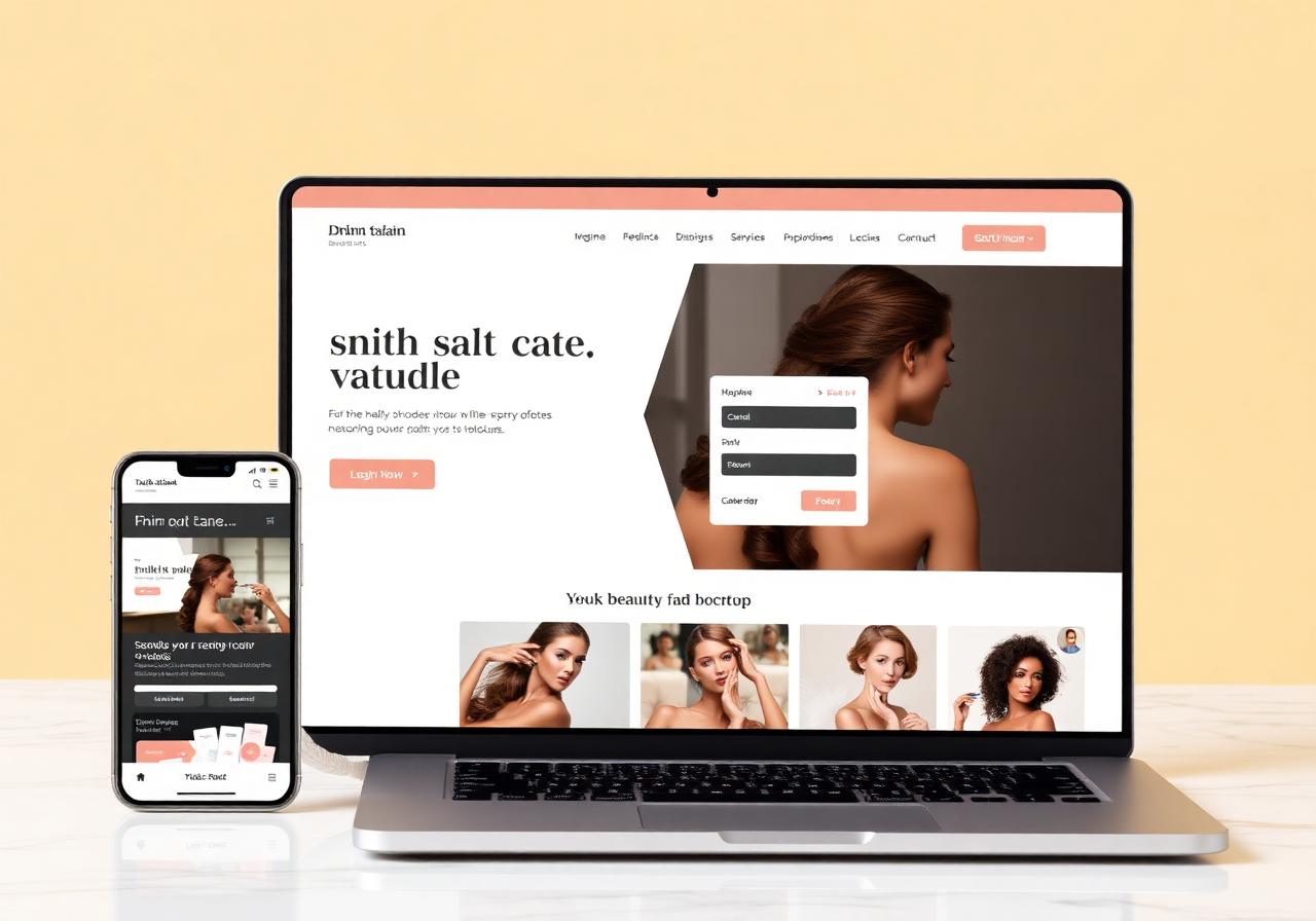 Website de Elegance Beauty